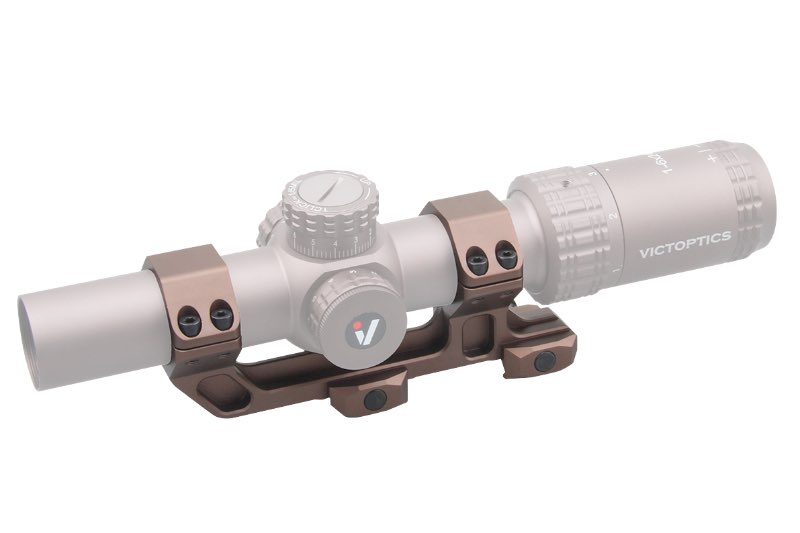 Vector Optics X-ACCU 30mm 1-Piece Extended Picatinny Mount (Coyote FDE)