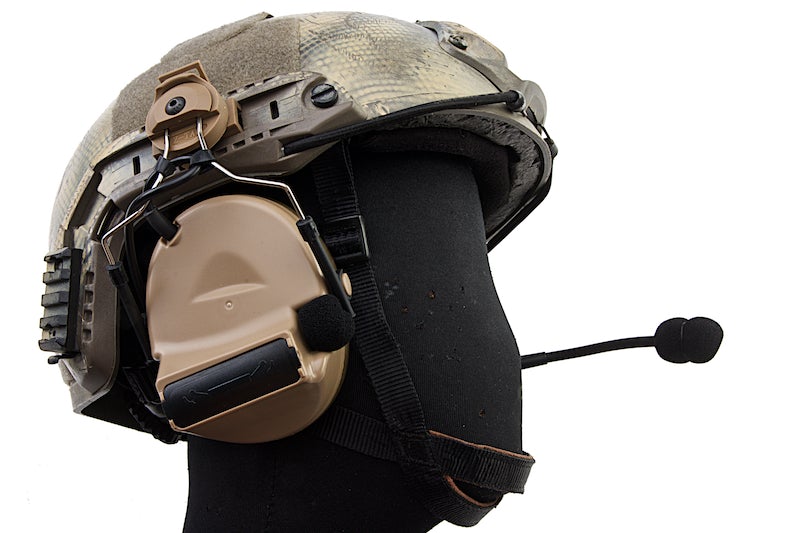 Z Tactical Military Style Noise Canceling Headset for FAST helmets (Dark Earth)