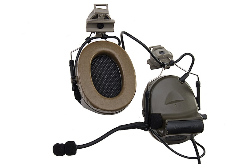 Z Tactical Military Style Noise Canceling Headset for FAST helmets (Foliage Green)