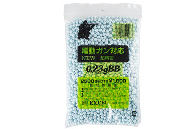 Excel 0.23g 6mm BBs 2500 rounds