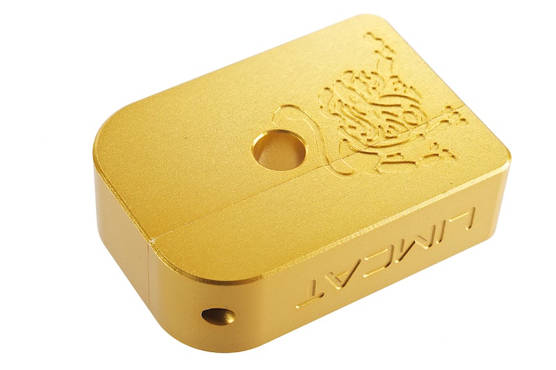 AKA CNC Limcat Puzzle Magazine Base for Marui Hi-Capa GBB (Gold/ Large)