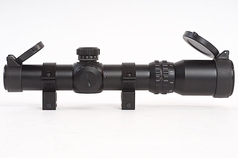 AIM 1-4 x 24SE Tactical Scope (Red / Green Reticle)