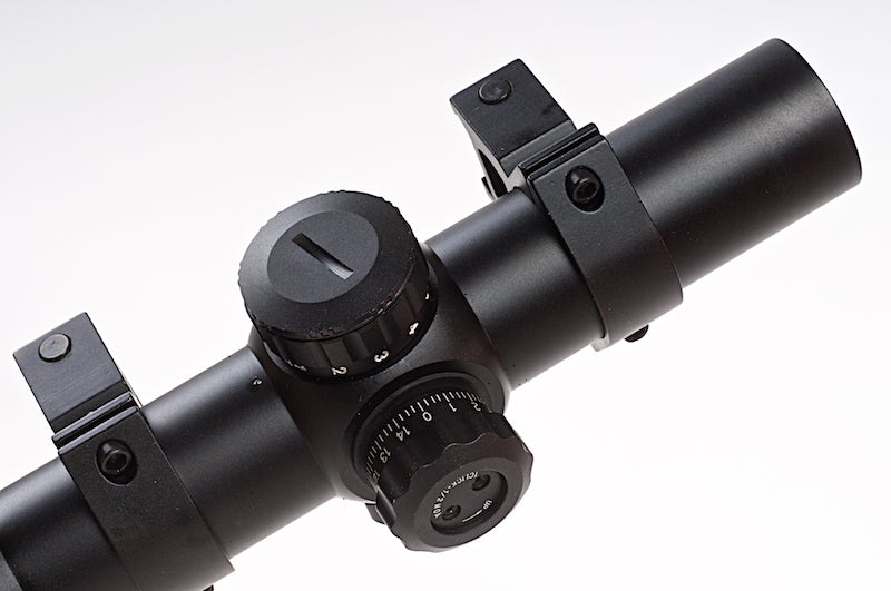 AIM 1-4 x 24SE Tactical Scope (Red / Green Reticle)