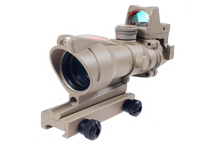 Aim-O ACOG 4X32C Red Dot Illumination Source Fiber With RMR Sight (DE)