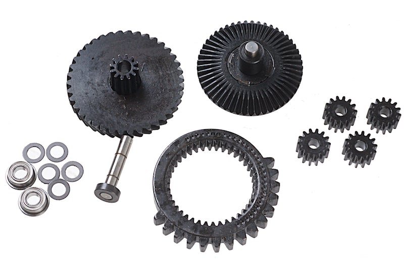 Alpha Parts CNC Hobbing Gear Set for Systema PTW M4