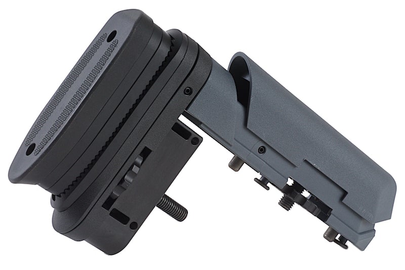 ARES Amoeba Striker Tactical Advanced Butt Pad with Cheek Pad (Urban Grey)