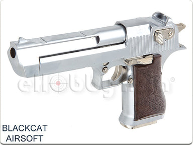 Blackcat Mini Model Gun - Desert Eagle (Shell Eject, Silver)