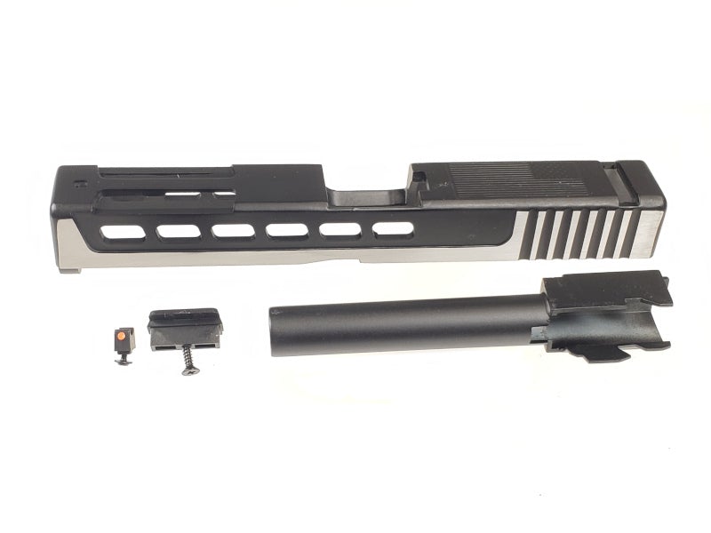 Bell Tactical Custom Slide For Marui Model 17 GBB (2 Tone)