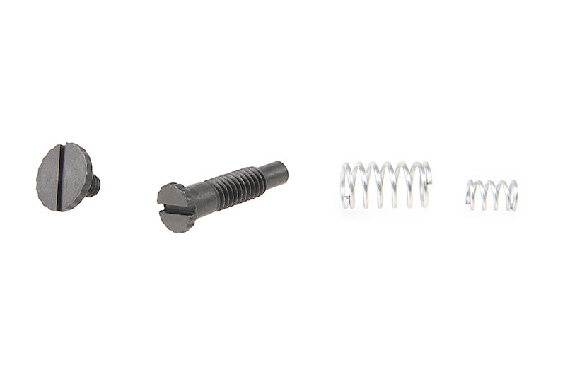 COWCOW Technology Steel Rear Sight Screw w/ Spring Set for Marui Hi-Capa GBB