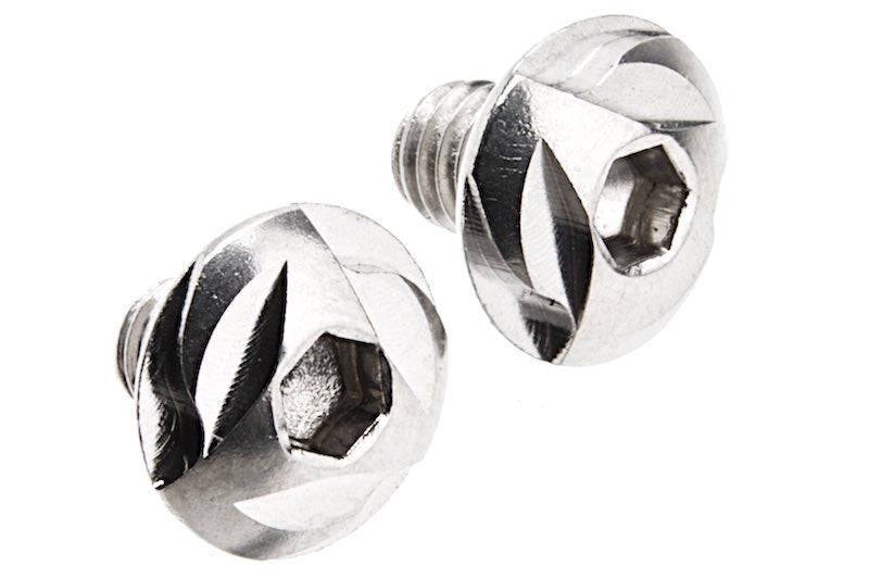 COWCOW Technology Stainless Steel Grip Screw for Marui Hi-Capa GBB (Silver)