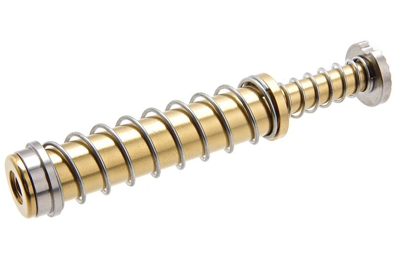 COWCOW Technology Stainless Steel Guide Rod for Umarex (VFC) G19X GBB (Gold)