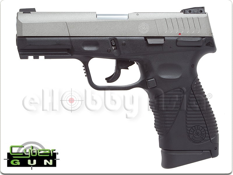 CYBERGUN (KWC) TAURUS 24/7 Gen2 CO2 GBB Pistol (Silver)