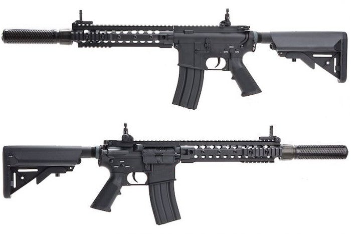 E&C EC317 Full Metal KAC SR16-E3 URX3 10 inch AEG (QD 1.5 Gearbox) w/ Silencer