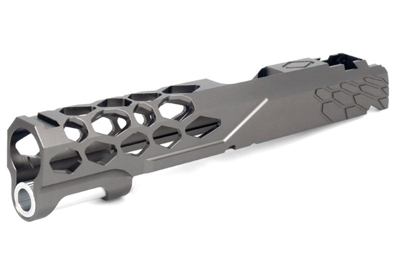 EDGE Custom 'SHIELD' Standard Slide for Marui Hi-Capa/ 1911 GBB (Grey)