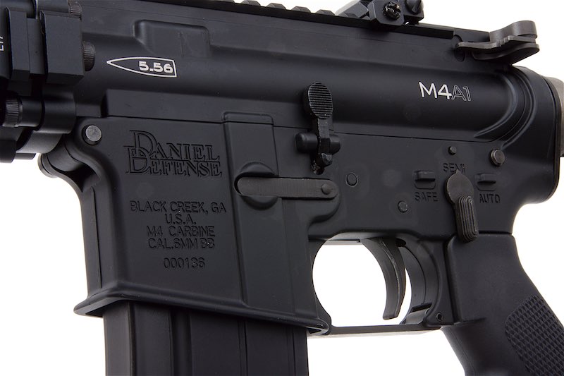 EMG (King Arms) Colt Licensed Daniel Defense 12.5" M4A1 SOPMOD Block2 Airsoft GBB Rifle