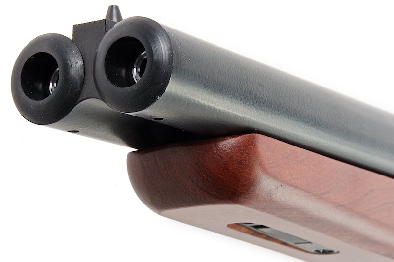 Farsan 0521 Real Wood 6mm Double Barrel Gas Shotgun (Short)