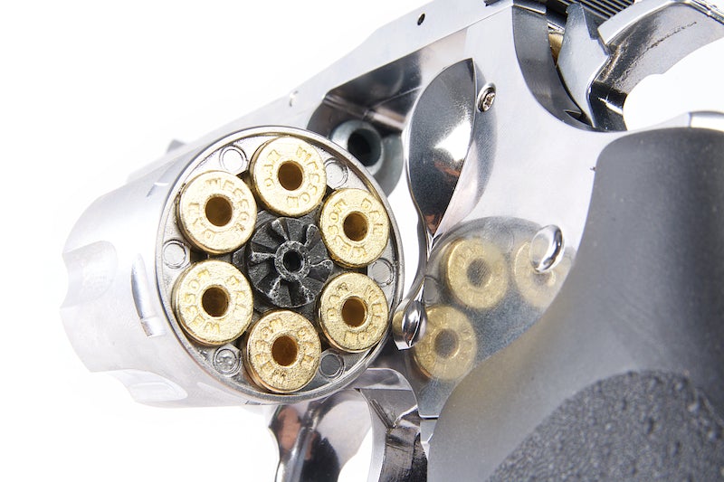Gun Heaven ASG Dan Wesson 715 4 inch 6mm Co2 Revolver (Silver)