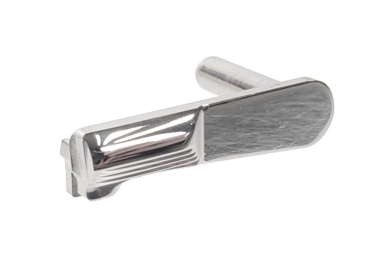 EA Stainless Steel Slide Stop for Marui Hi-Capa GBB (Type 3/ Silver)