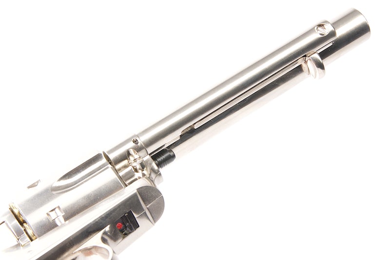 Umarex (WinGun) SAA .45 Co2 Metal Revolver (Nickel Pearl/ Cowboy Police Version/ Custom 6mm)