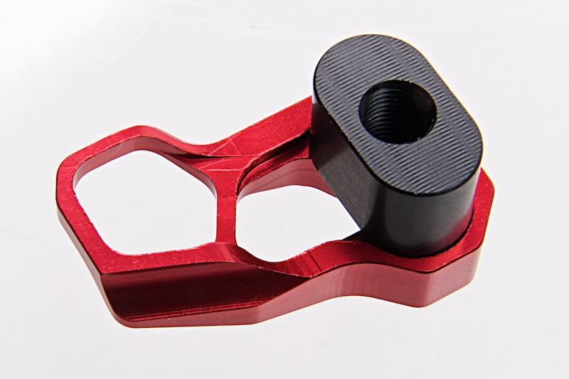 Guns Modify CNC Aluminum Magazine Release Extension for Marui M4 MWS ACC XMR (Red)