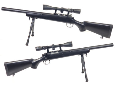 WELL MB02D VSR-10 Air Cocking Sniper Rifle w/Scope & Bipod