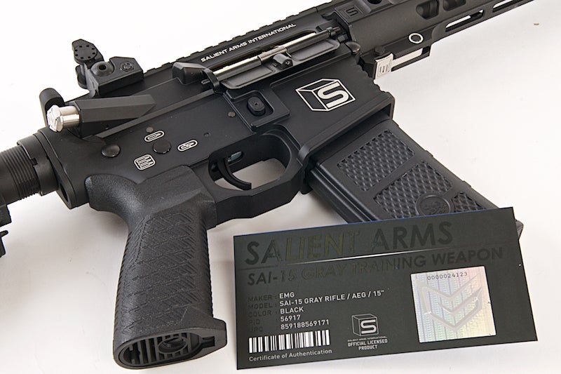 EMG Salient Arms Licensed GRY M4 Airsoft AEG Training Rifle (by G&P)