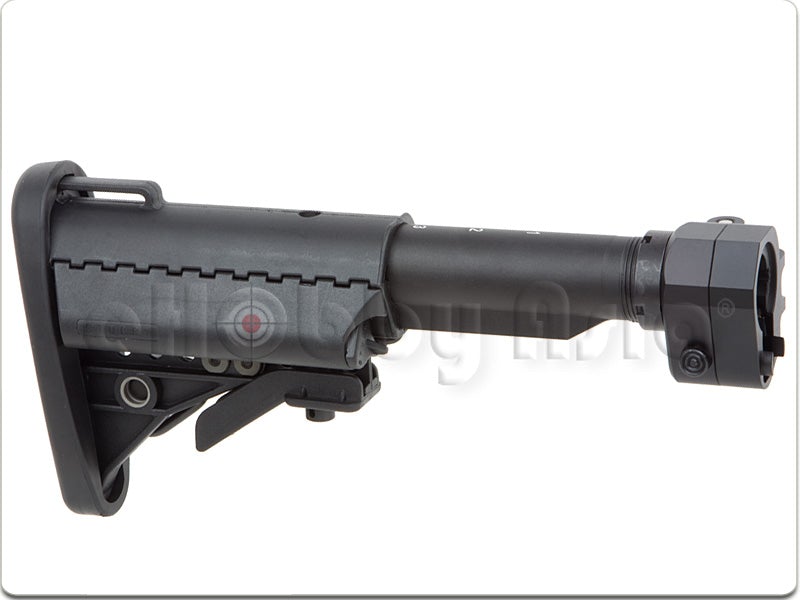 G&P Battery Carry Folding Stock (Stubby) For Tokyo Marui & G&P M4 / M16 Metal AEG Series