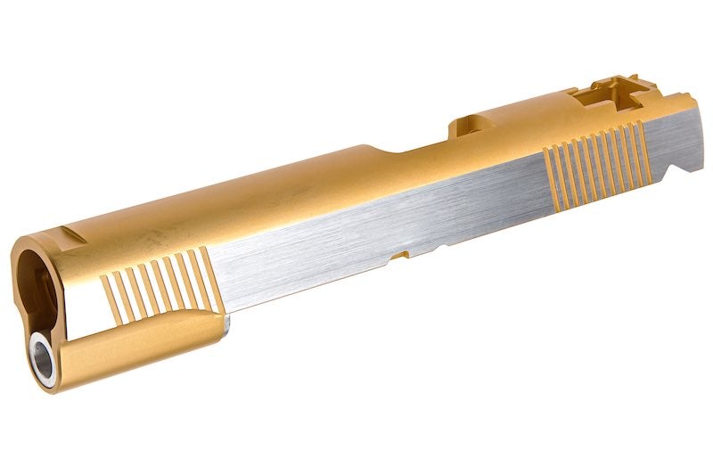 Gunsmith Bros SFA Single Slide for Tokyo Marui Hi-Capa GBB Pistol (Gold 2 Tone)