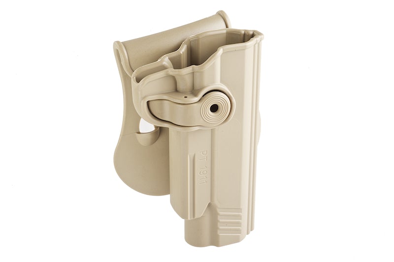 IMI Defense Roto / Retention Paddle Holster for Taurus PT 1911 & PT 1911 w/ Rail (TAN)