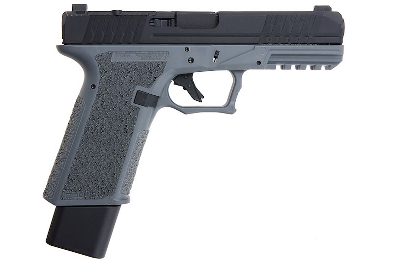 JDG P80 PFS9 RMR Cut Airsoft GBB Pistol (Licensed by Polymer 80/ Grey)
