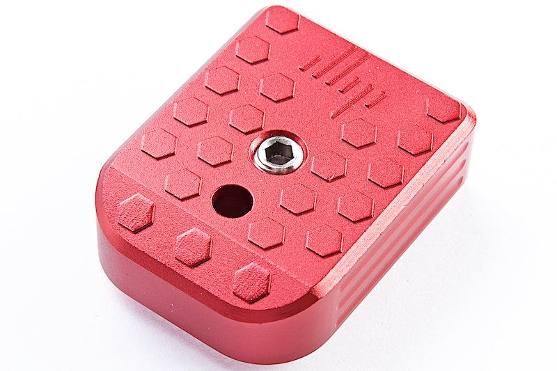 JL Progression Aluminum MagShoe Base Pad for Marui Hi-Capa 5.1/ 4.3 GBB (Red)