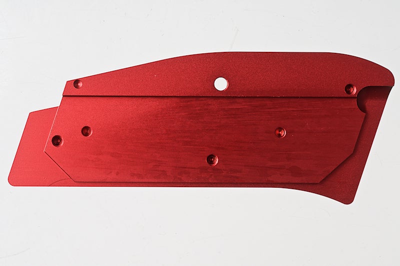 KJ Works CZ Logo Aluminium Hand Grip for CZ SP-01 Shadow (Red)