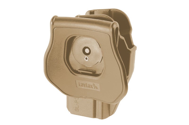 Laylax (Battle Style) CQC Holster for SIG AIR M17 GBB Pistol (Right Hand/ Tan)