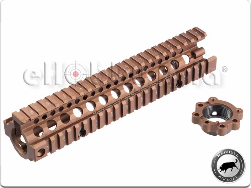 Madbull MK18 9.5 Daniel Defense SOPMOD II RIS II Handguard (Dark Earth)