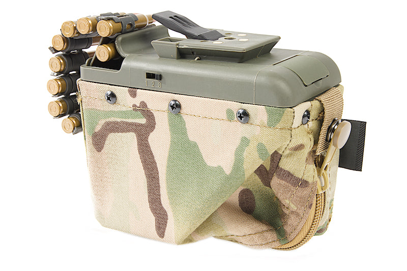 ARES 1100rds Box Magazine For LMG 2020 Ver AEG (Camouflage)