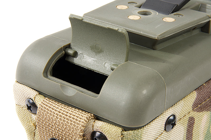 ARES 1100rds Box Magazine For LMG 2020 Ver AEG (Camouflage)