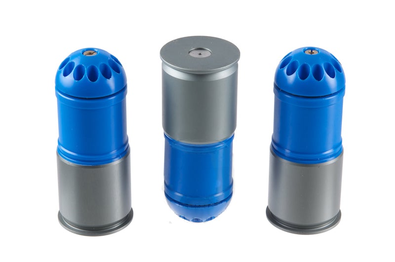 MAG 120rds 40mm Airsoft Cartridge Box Set (3 Pcs/ Blue)