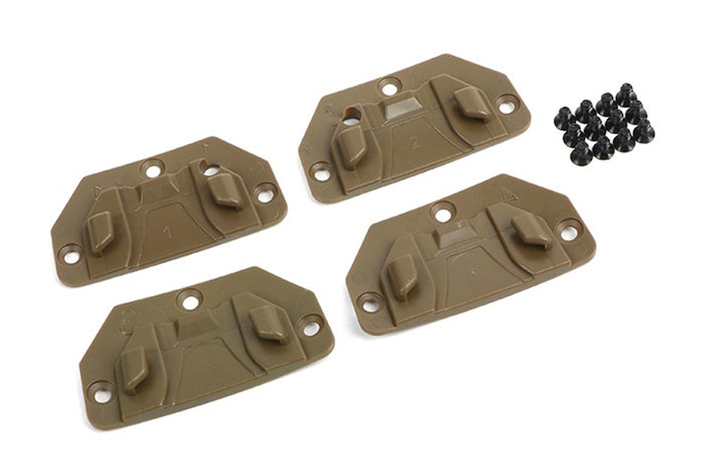 PTS MTEK FLUX Hooks for Retention Strap (Coyote)