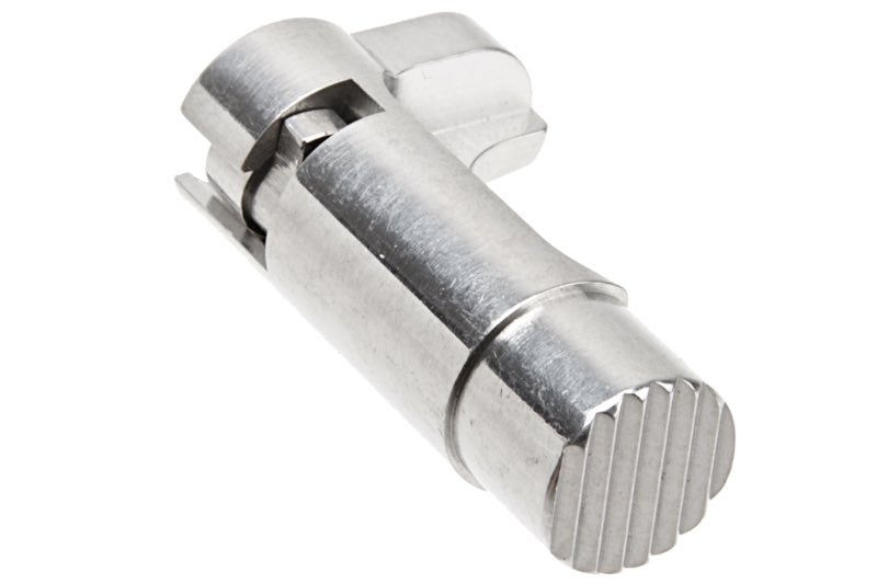 Airsoft Masterpiece Steel Magazine Release Catch for Marui 1911 GBB (Silver)