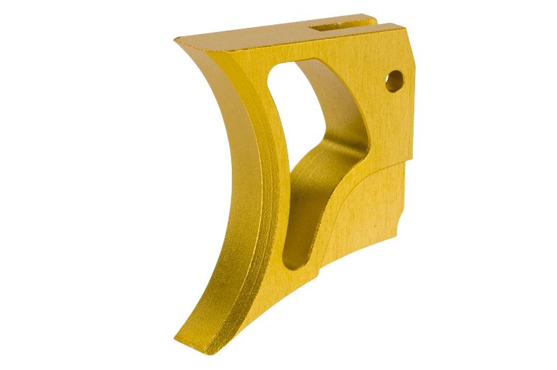 Nine Ball Round Trigger 'OMEGA' for Marui 5.1/ 4.3 GBB (Gold)