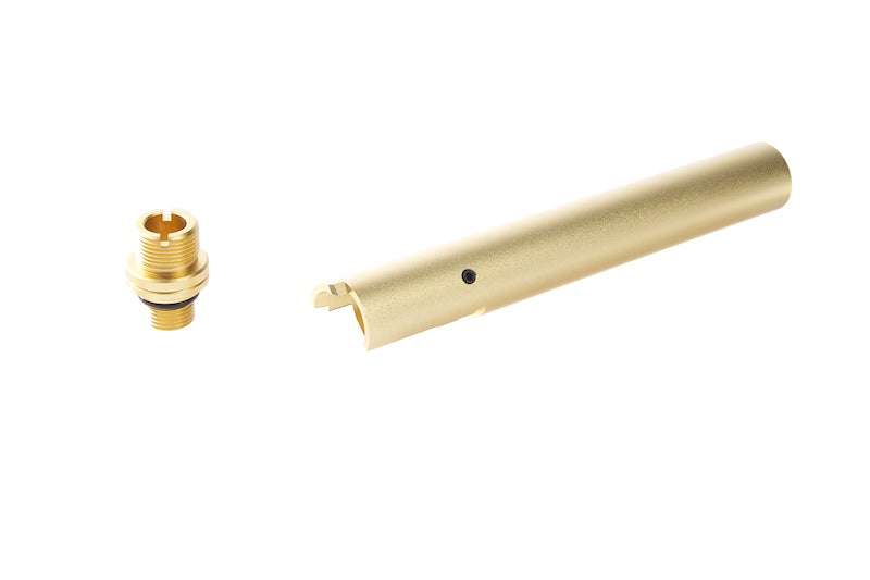 Nine Ball Fixed Non-Recoil 2Way Outer Barrel for Hi-Capa 5.1 GBB (Gold)