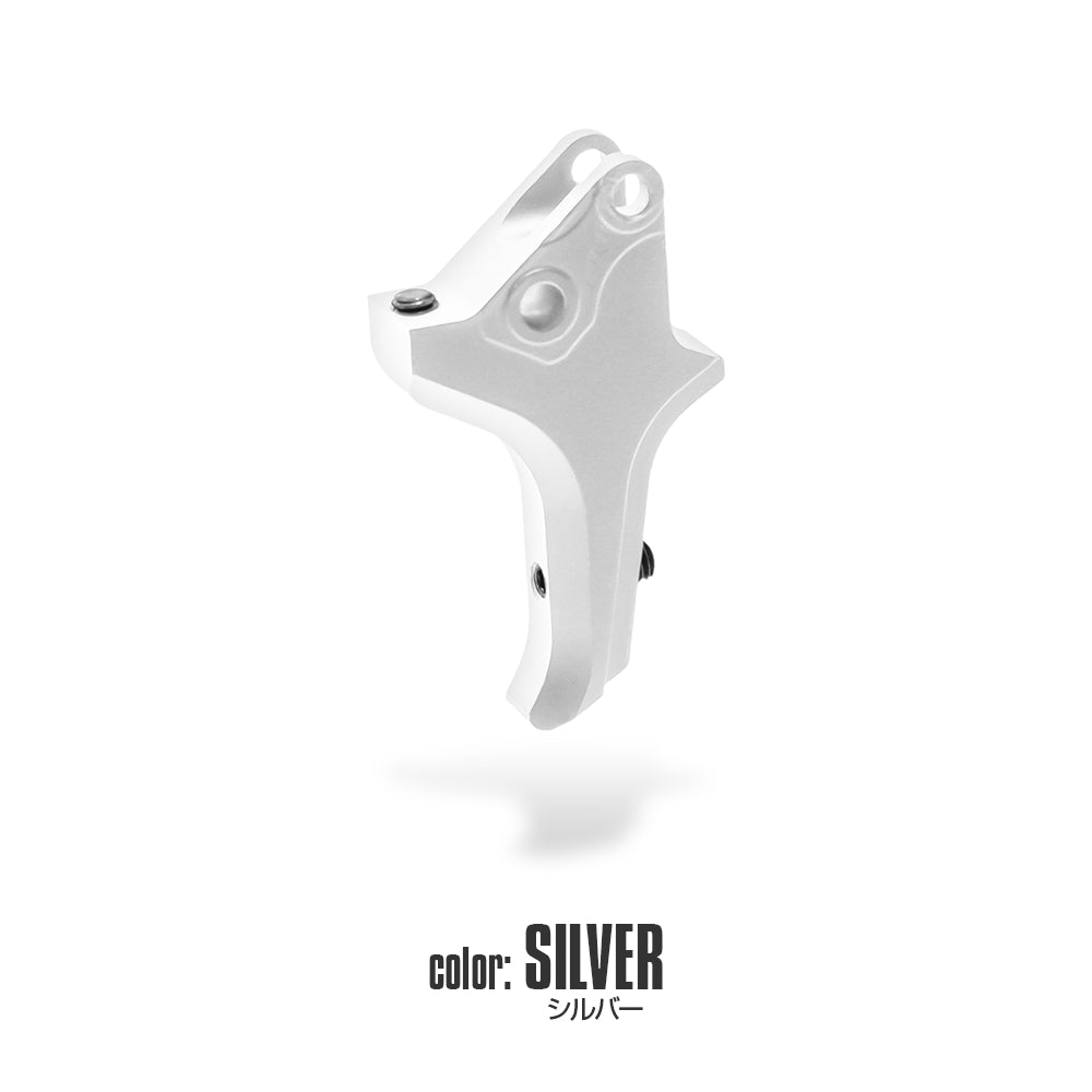 Nine Ball Custom Trigger TAU for M&P9 GBB (Silver)