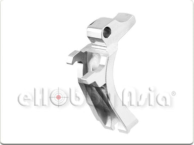 NOVA Ducktail Style Grip Safety for Marui M1911/Hi-Capa (Stainless Silver)