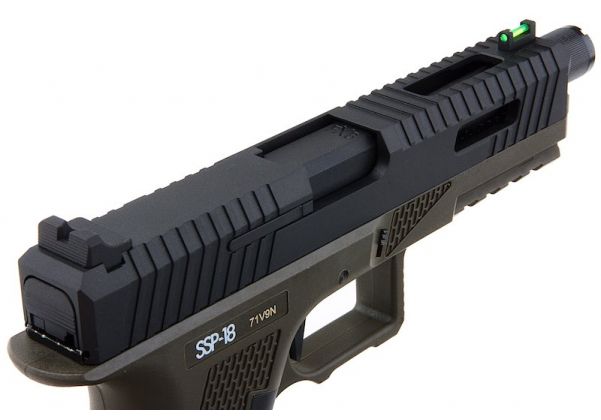 Novritsch SSPI8 Airsoft GBB Pistol (Olive Drab)
