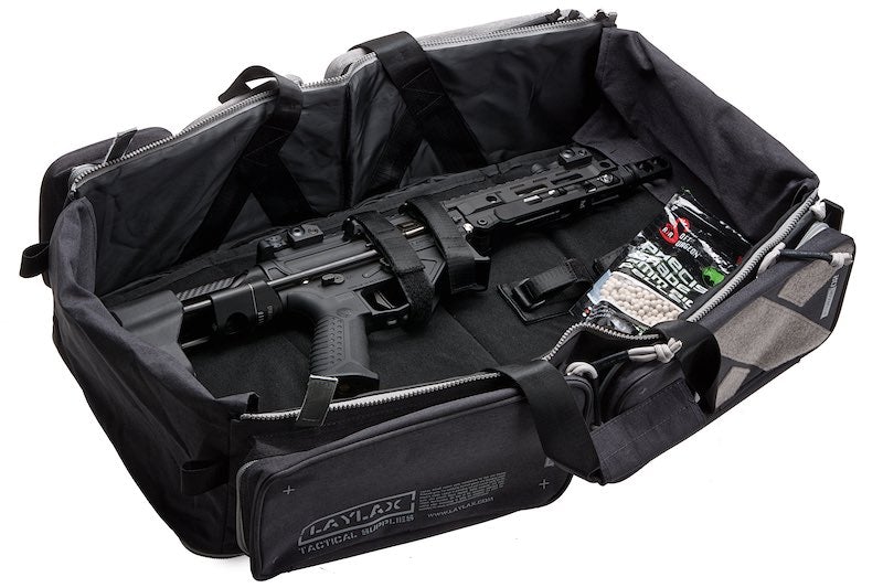 Satellite Container Gun Case Compact (Black Grey)