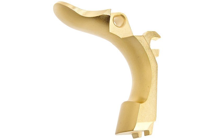 Airsoft Masterpiece Steel S Style Grip Safety for Marui Hi-Capa GBB (Gold/ Type 2)