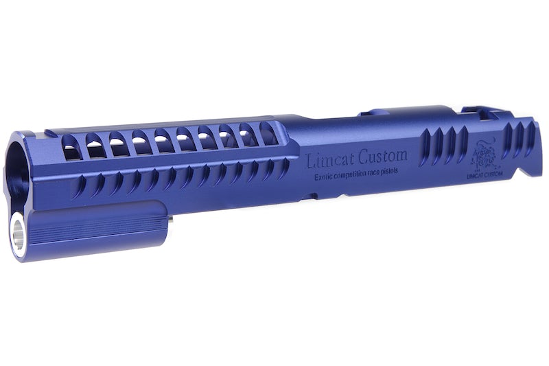 Airsoft Masterpiece Limcat Custom Standard Slide for Marui Hi-Capa / 1911 (Blue)