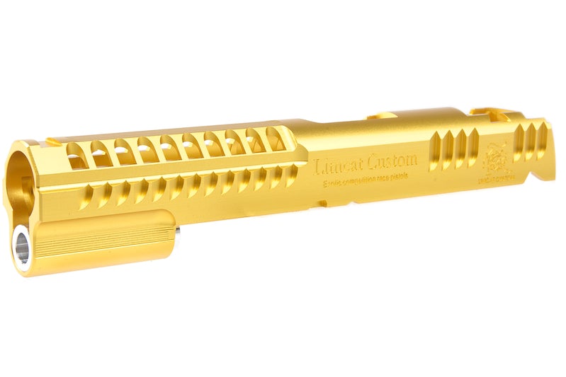 Airsoft Masterpiece Limcat Custom Standard Slide for Marui Hi-Capa / 1911 (Gold)