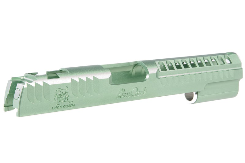 Airsoft Masterpiece Limcat Custom Standard Slide for Marui Hi-Capa / 1911 (Green)