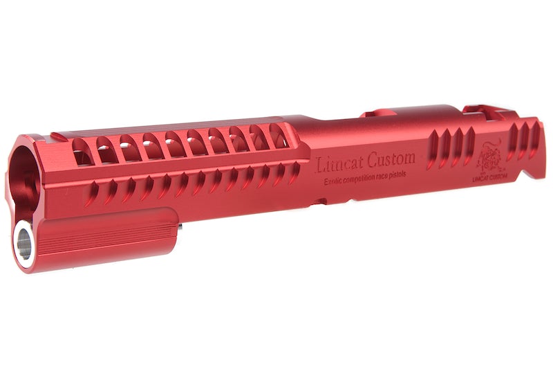 Airsoft Masterpiece Limcat Custom Standard Slide for Marui Hi-Capa / 1911 (Red)